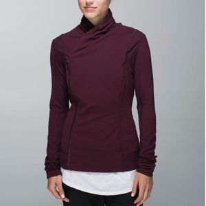 Lululemon Athletica Asymmetrical Zip Bhakti Yoga Jacket